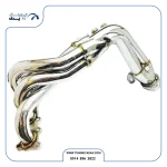 هدرز استیل HZ Power موتور TU5 مدل ۴-۲-۱ سایز ۴۲*۳۸ پژو ۲۰۶، ۲۰۷ و رانا